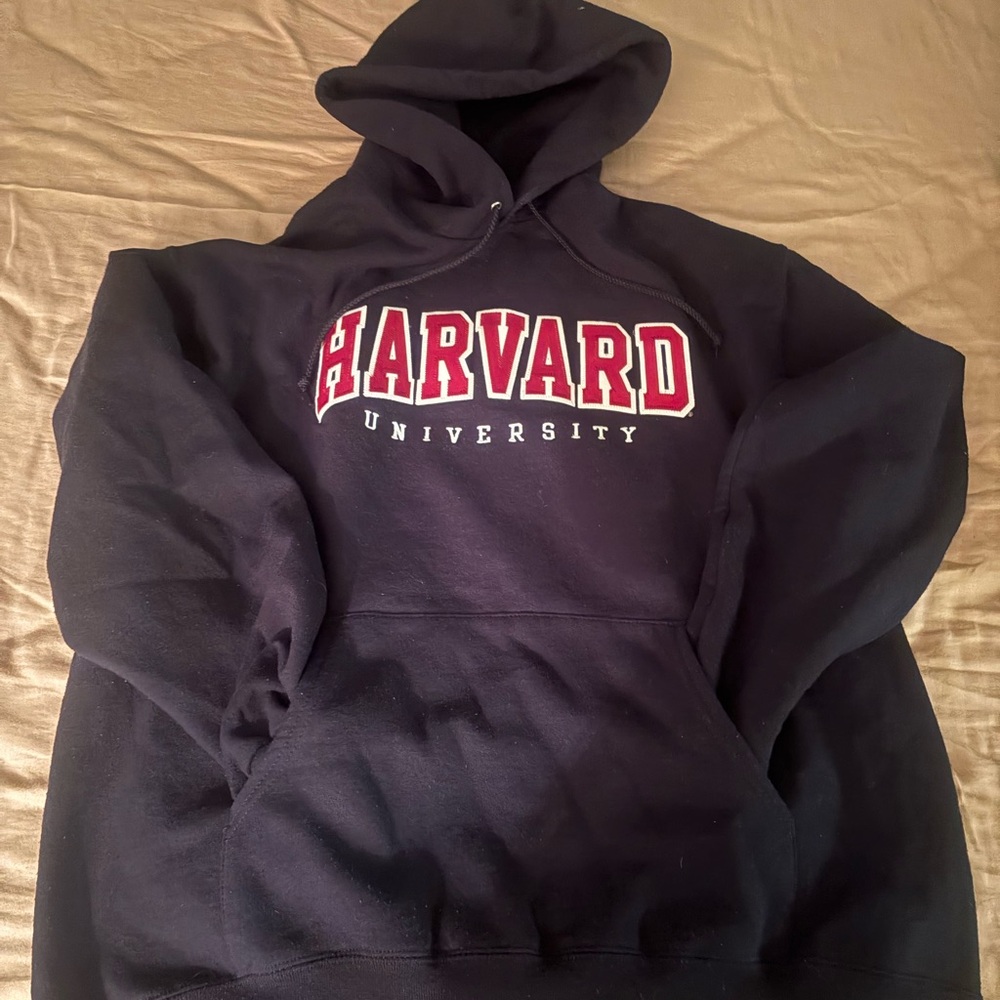 Champion Harvard University Navy Hoodie